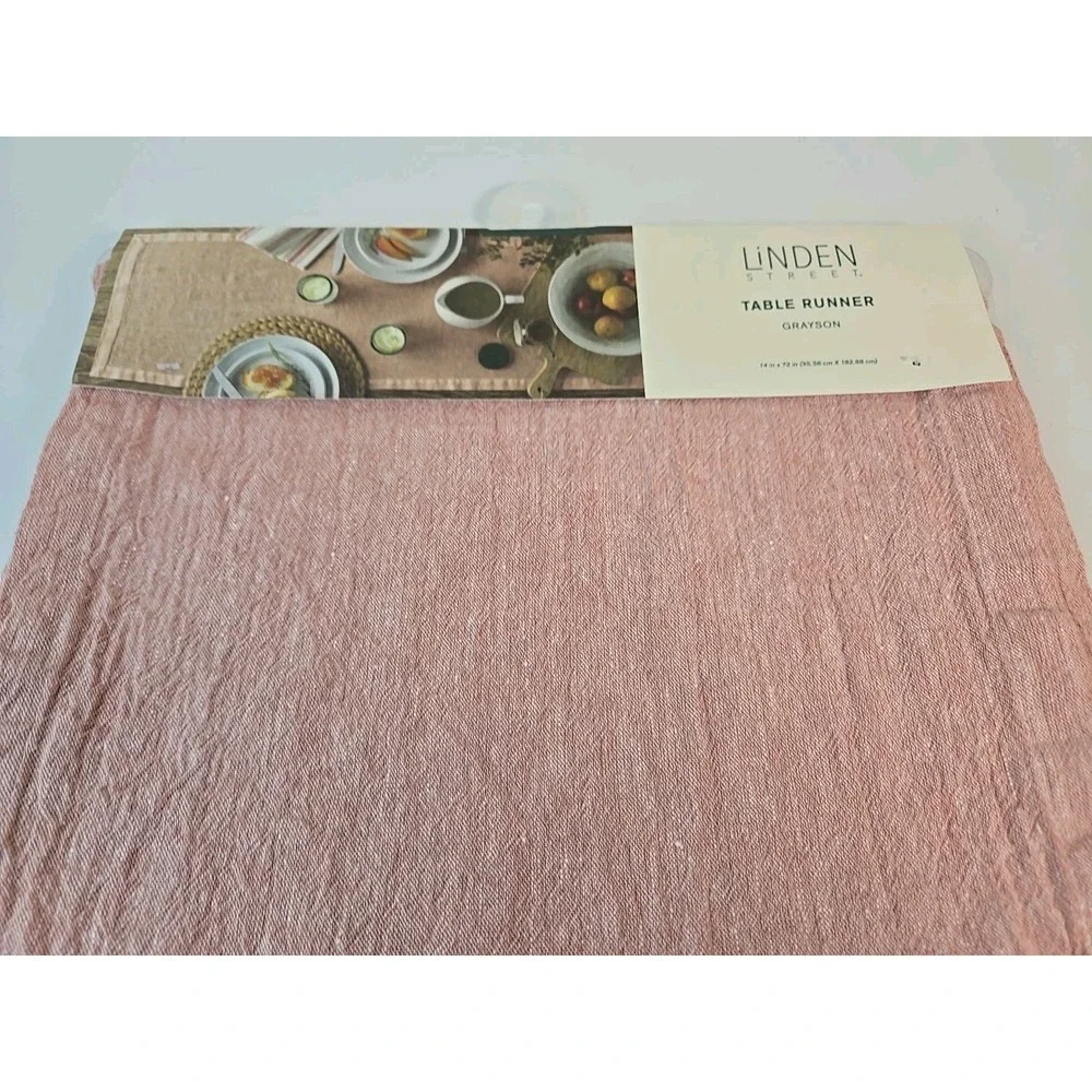 LINDEN‎ STREET Pink Linen Blend Grayson 14
